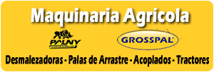 Maquinaria Agr�cola Nueva - Tractores - Palas de Arrastre - Acoplados - y m�s... - Pauny - Grosspal
